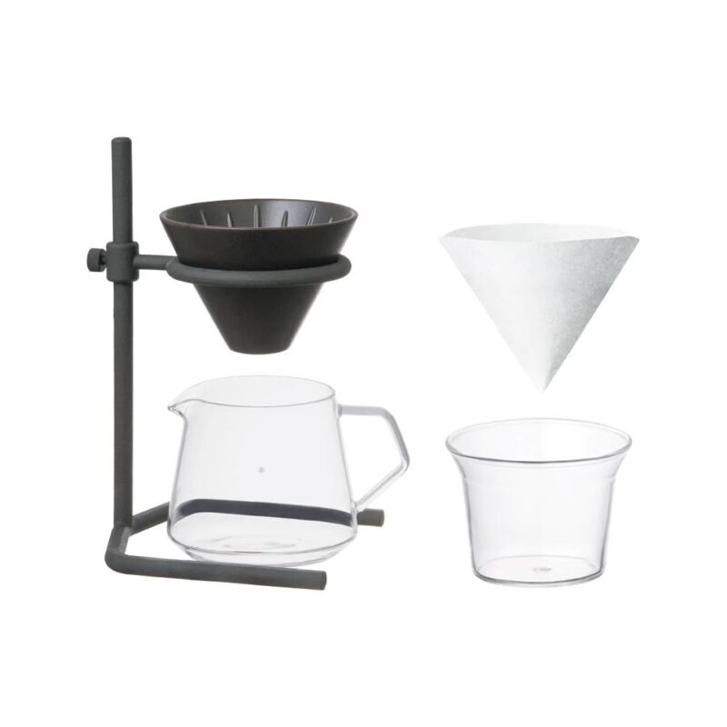 Kinto SCS-S04 Brewer Stand Set 2 cups